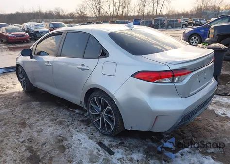 2020 Toyota Corolla Se from USA, damaged, VIN JTDS4RCE2LJ052964